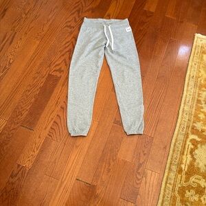 Calvin Klein Performance Heather Gray Drawstring Track Joggers